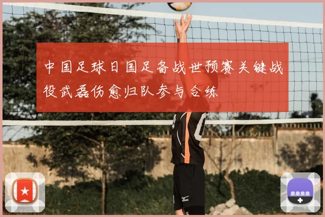 中国足球日国足备战世预赛关键战役武磊伤愈归队参与合练