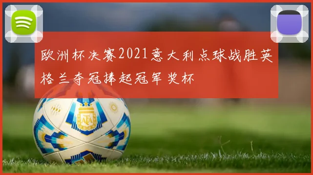 欧洲杯决赛2021意大利点球战胜英格兰夺冠捧起冠军奖杯